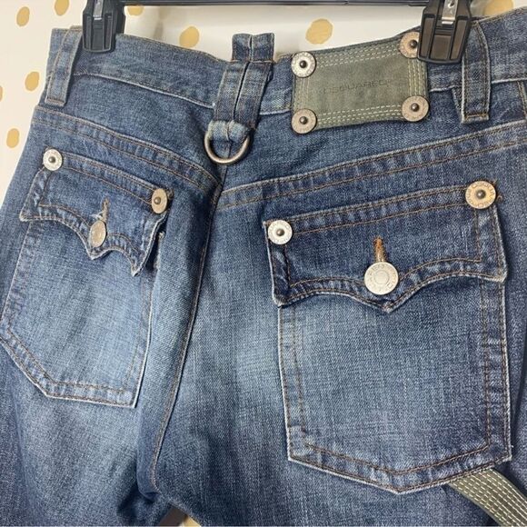 DSQUARED2 Women’s Patch Crop Denim Size 40 - Picture 4 of 9